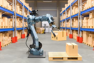 Robots nemen distributiecentra over